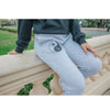 Yin Yang Embroidered Sweatpants