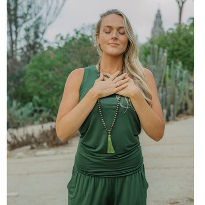 Dragon's Blood Jasper Mala