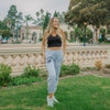 Yin Yang Embroidered Sweatpants