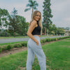 Yin Yang Embroidered Sweatpants