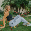 Yin Yang Embroidered Sweatpants