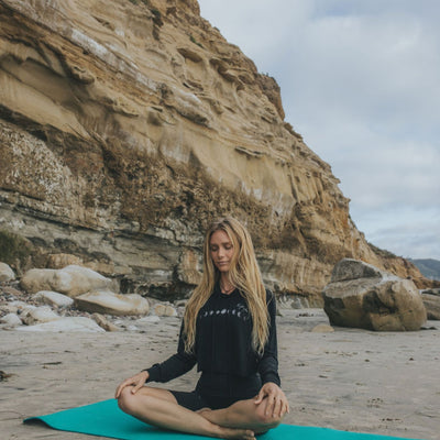 Moon Phase Crop Hoodie