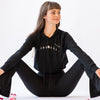 Moon Phase Crop Hoodie