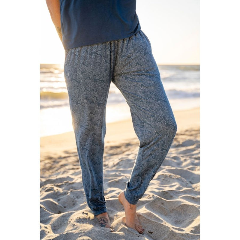 Bamboo Essential Pant ~ Wave