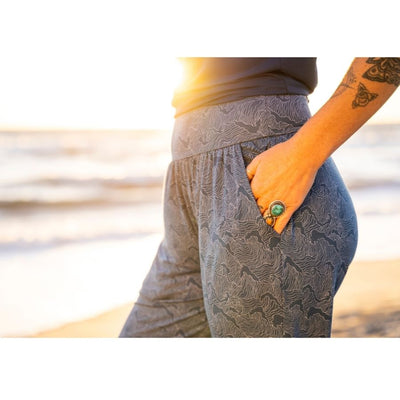 Bamboo Essential Pant ~ Wave