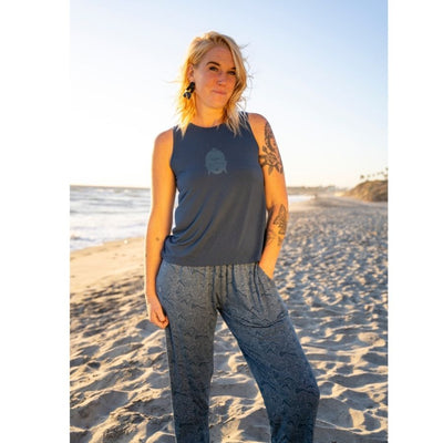 Bamboo Essential Pant ~ Wave