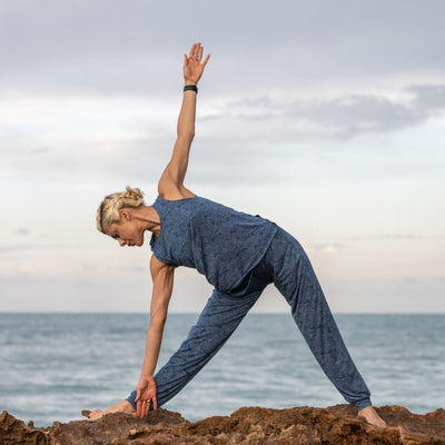 Bamboo Essential Pant ~ Wave
