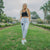 Yin Yang Embroidered Sweatpants